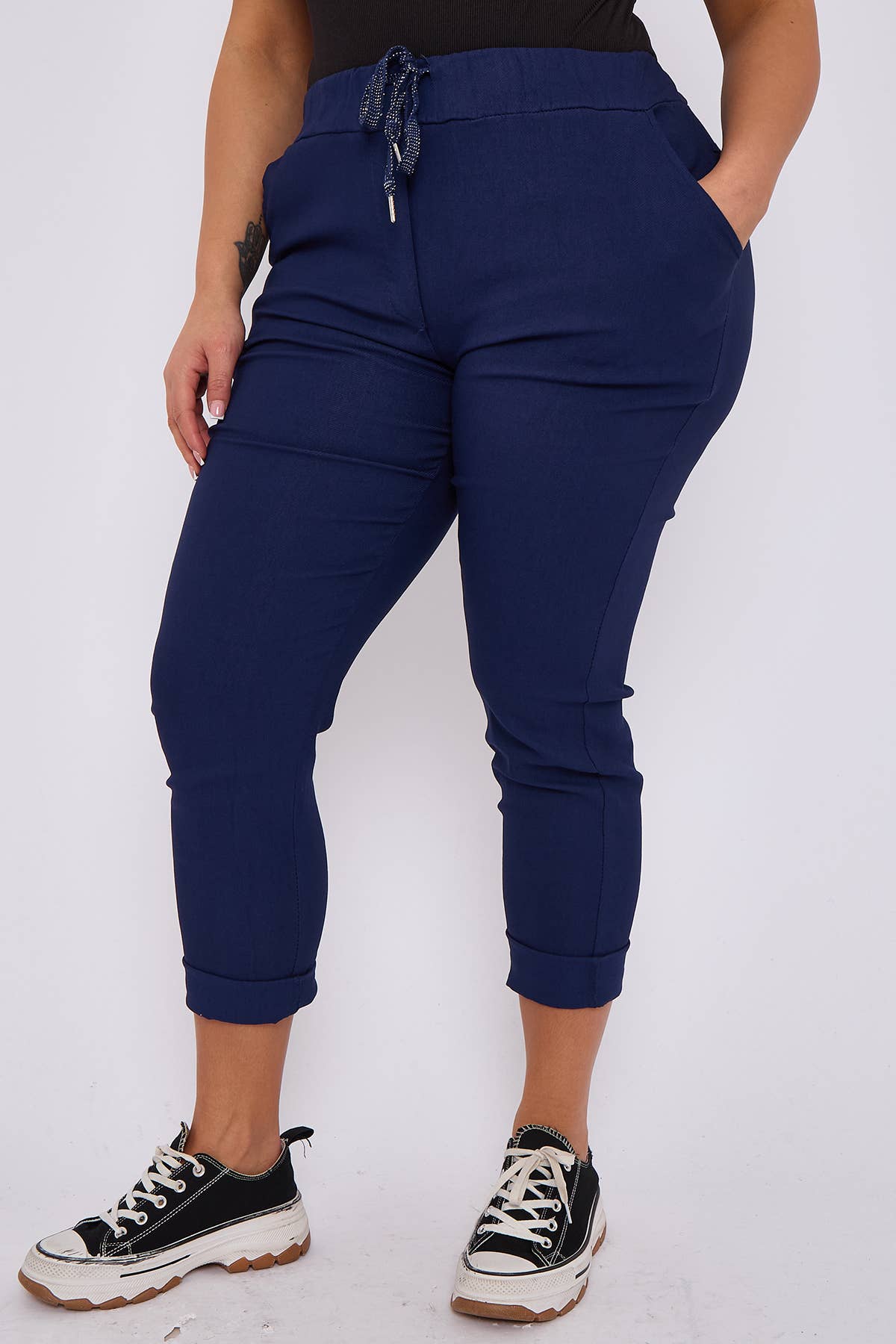 Superbia – Engroshandel Bukser - Dame – Premium bomuldsrige strækbare magiske bukser - Én størrelse UK 10-2028