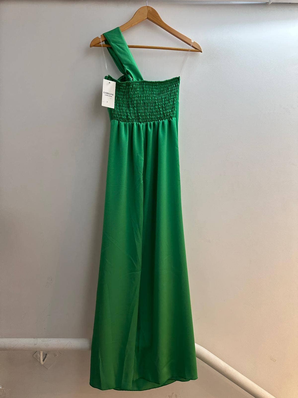 LORIANE – wholesale Dress – Women's – 6077 Long plain dress8