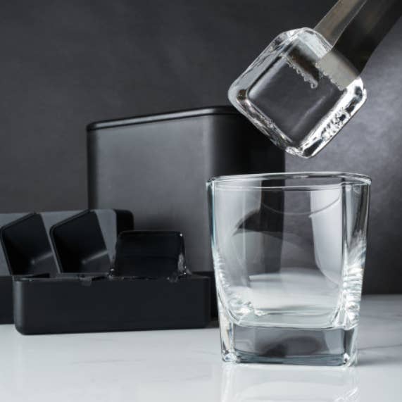 Viski - Wholesale Ice Tray/Mold - Glacier Rocks® Clear Ice Cube Maker by Viski