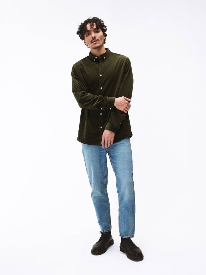 MILLERAIE OLIVE GREEN SHIRT for wholesale by Côtelé Paris
