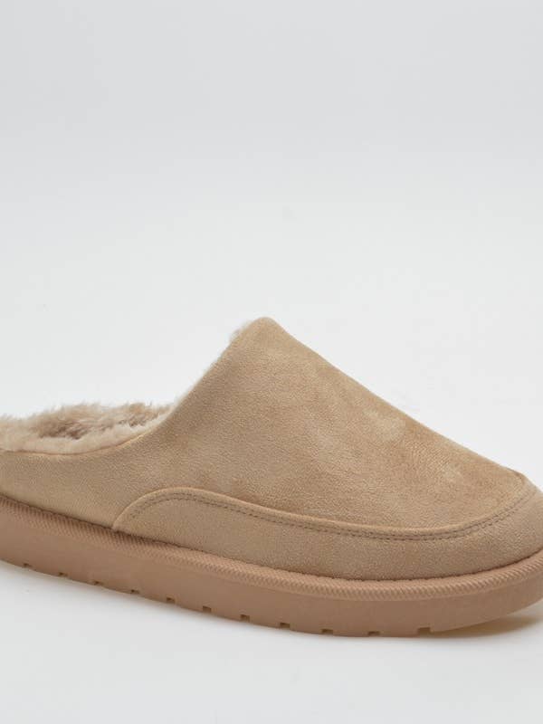 SWEET MAGIC SHOES & BAGS - Wholesale Slippers - Women's - SUEDE WITH FUR INSIDE AND SUEDETTE3