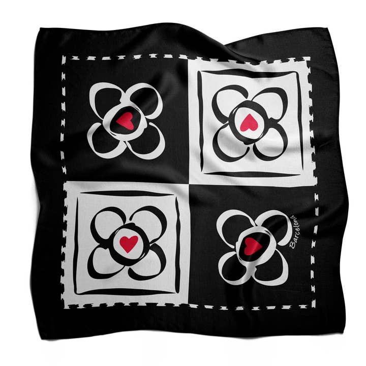 PANOT BARCELONA Scarf | B & W for wholesale by Bloom