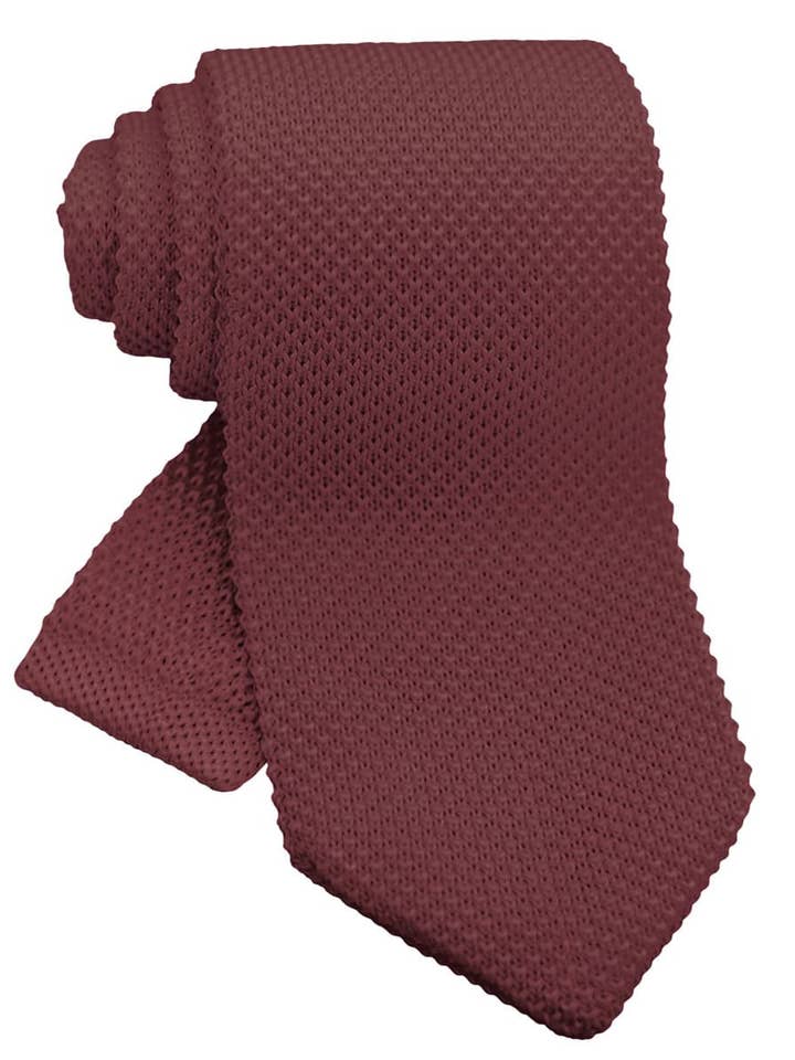 CRAVATE À POIS ROUGE BORDEAUX pour la vente par Josvil