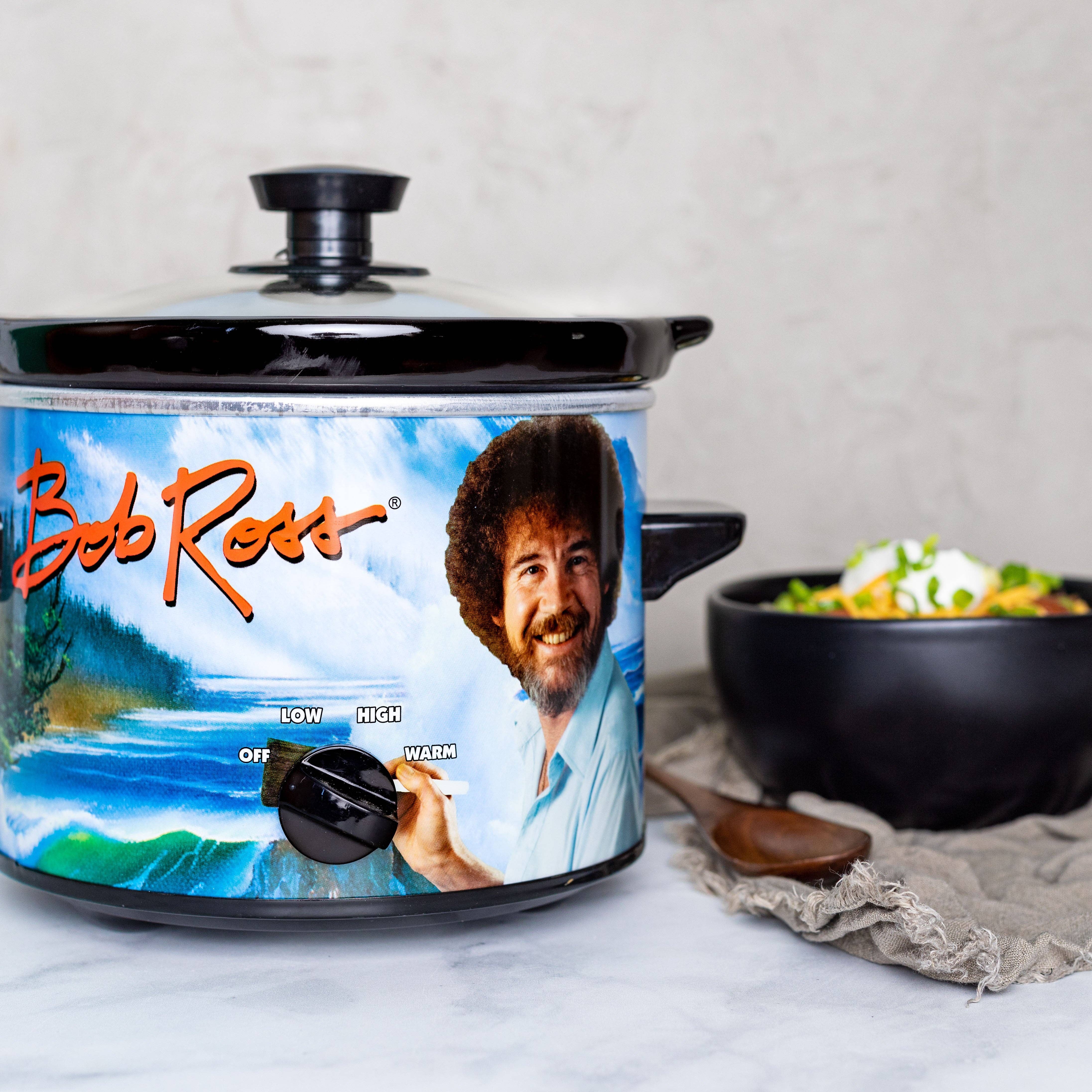 Uncanny Brands - Wholesale Kitchen Appliance - Uncanny Brands Bob Ross 2-Quart Slow Cooker1