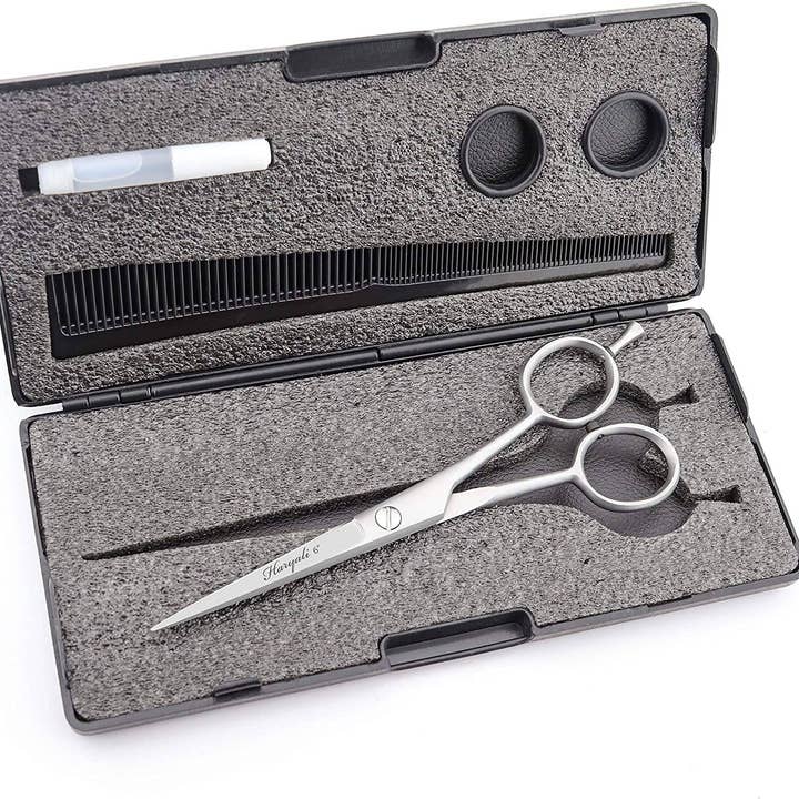 Tesouras profissionais de barbeiro de cabeleireiro de 6 polegadas para homem e mulher por atacado de Haryali London