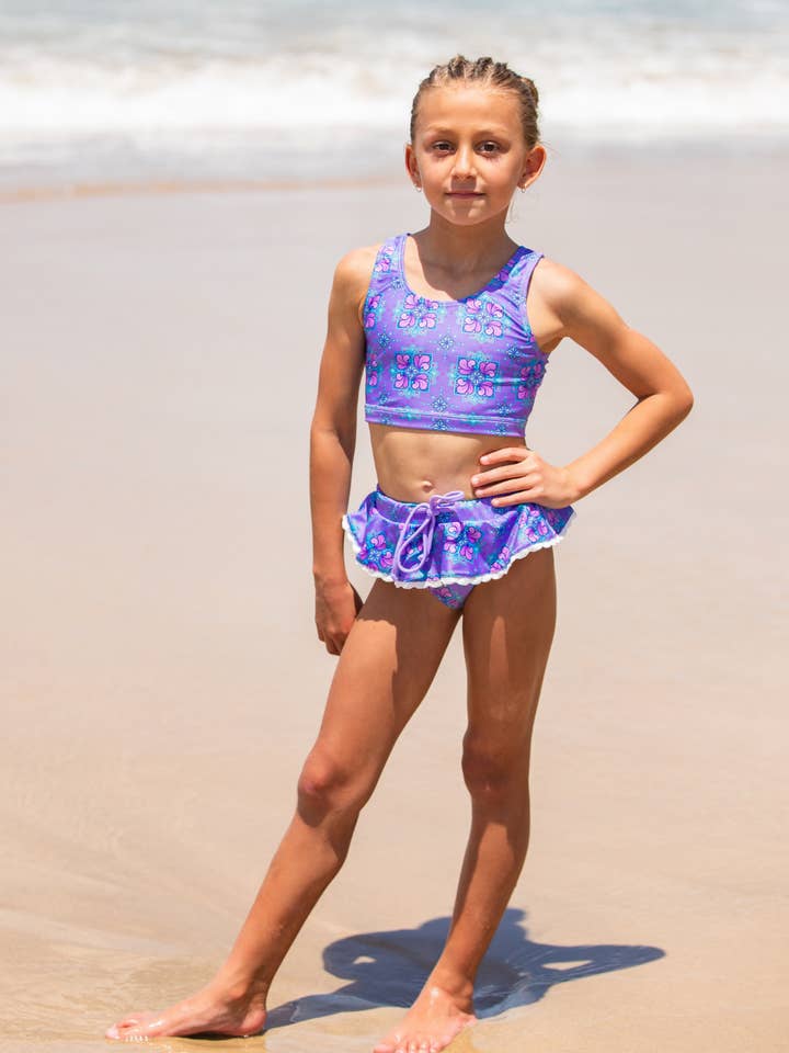 Maillots de bain pour filles, Maillots de bain pour préadolescents, Maillots de bain pour enfants, Bella Bikini pour la vente par Fernleigh Avenue