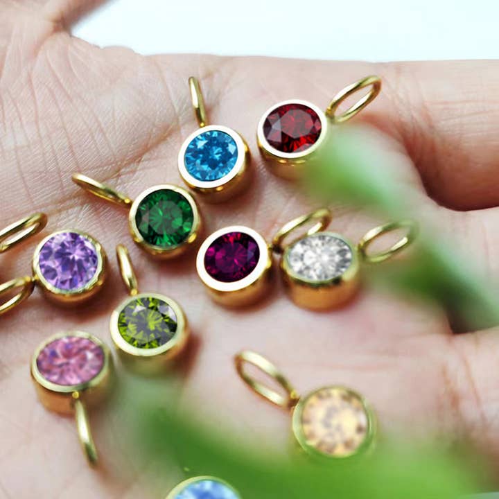 Sweet Cherry Sky – wholesale Individuell berlock/hänge – Födelsesten Berlock För Berlockhalsband Hänge
