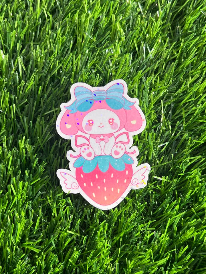 Sanrio Fruit Stickers Melody for wholesale by Mothers Of Orion