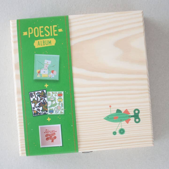 Poesie album with drawing robot for wholesale by Loopvis