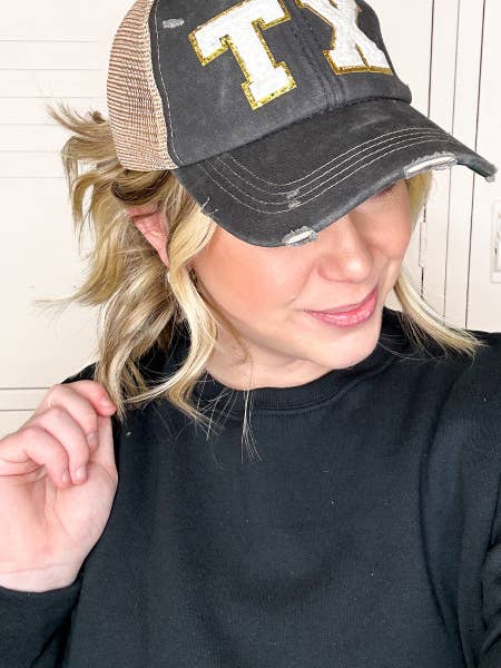 State Ideal Chenille Vintage Hat for wholesale by Sugar Stitch