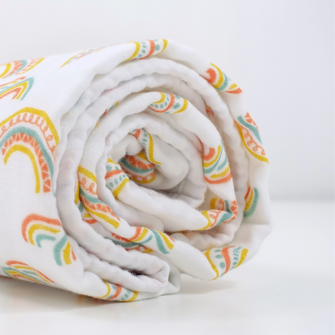 Muslinz - MerryGoRoundUK Ltd - Vendita all'ingrosso Copertina avvolgente - Neonati - MuslinZ coperta in mussola di cotone a 3 strati3