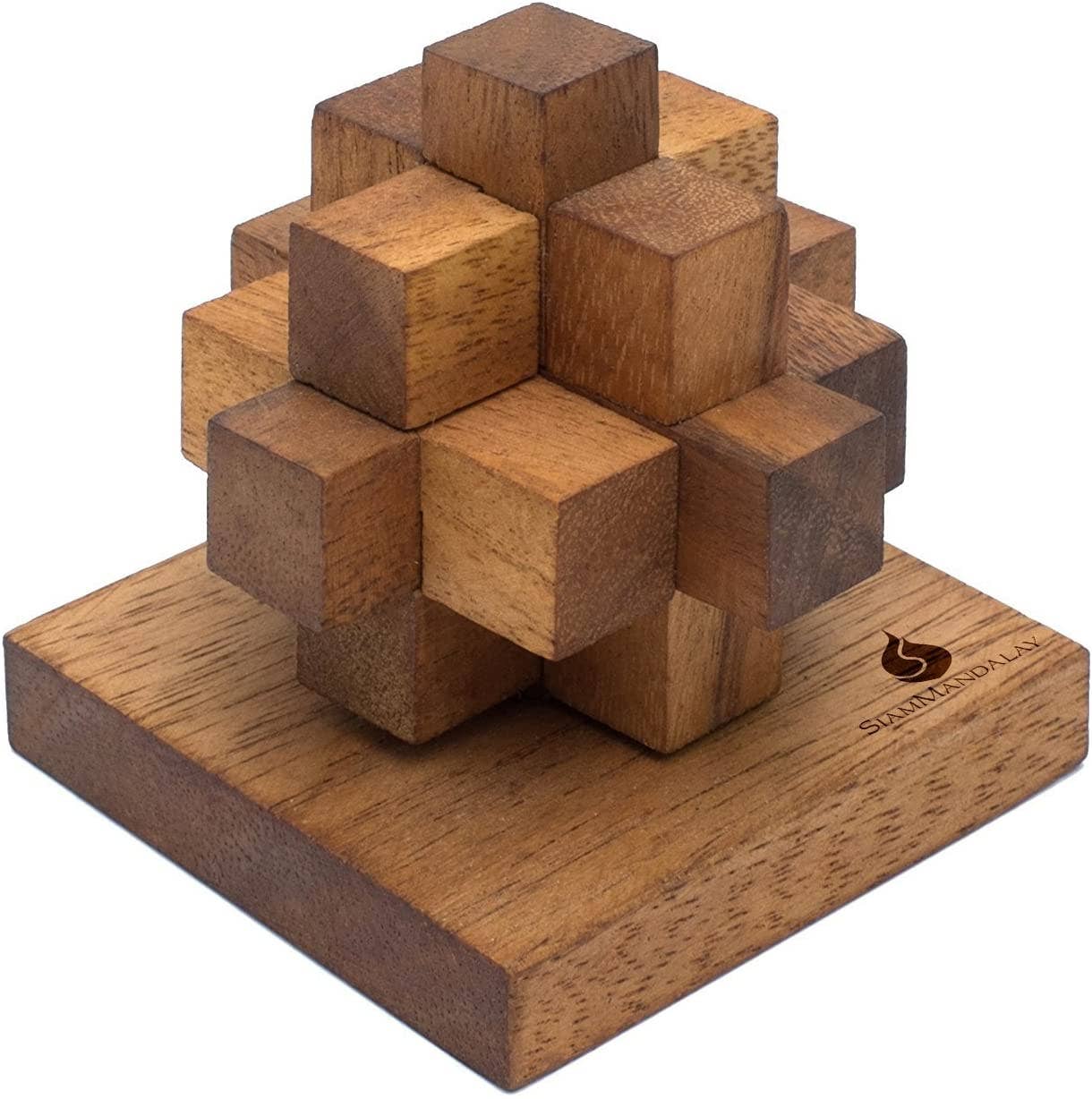Puzzle de madeira com 9 peças Personalizado