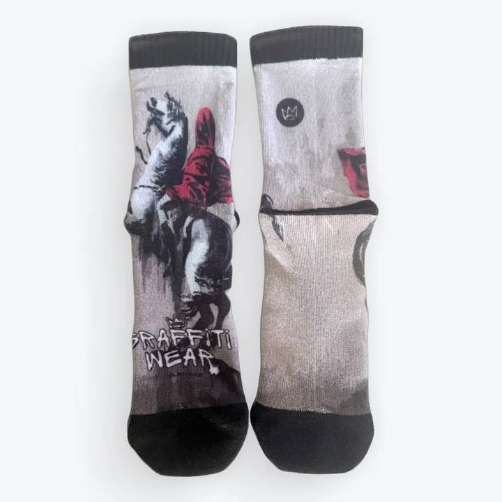 Ryttare i rött för wholesale av Graffiti Wear Clothing