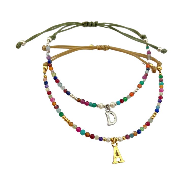 FLERA BOKSTÄVER ARMBAND för wholesale av Nativa Jewels