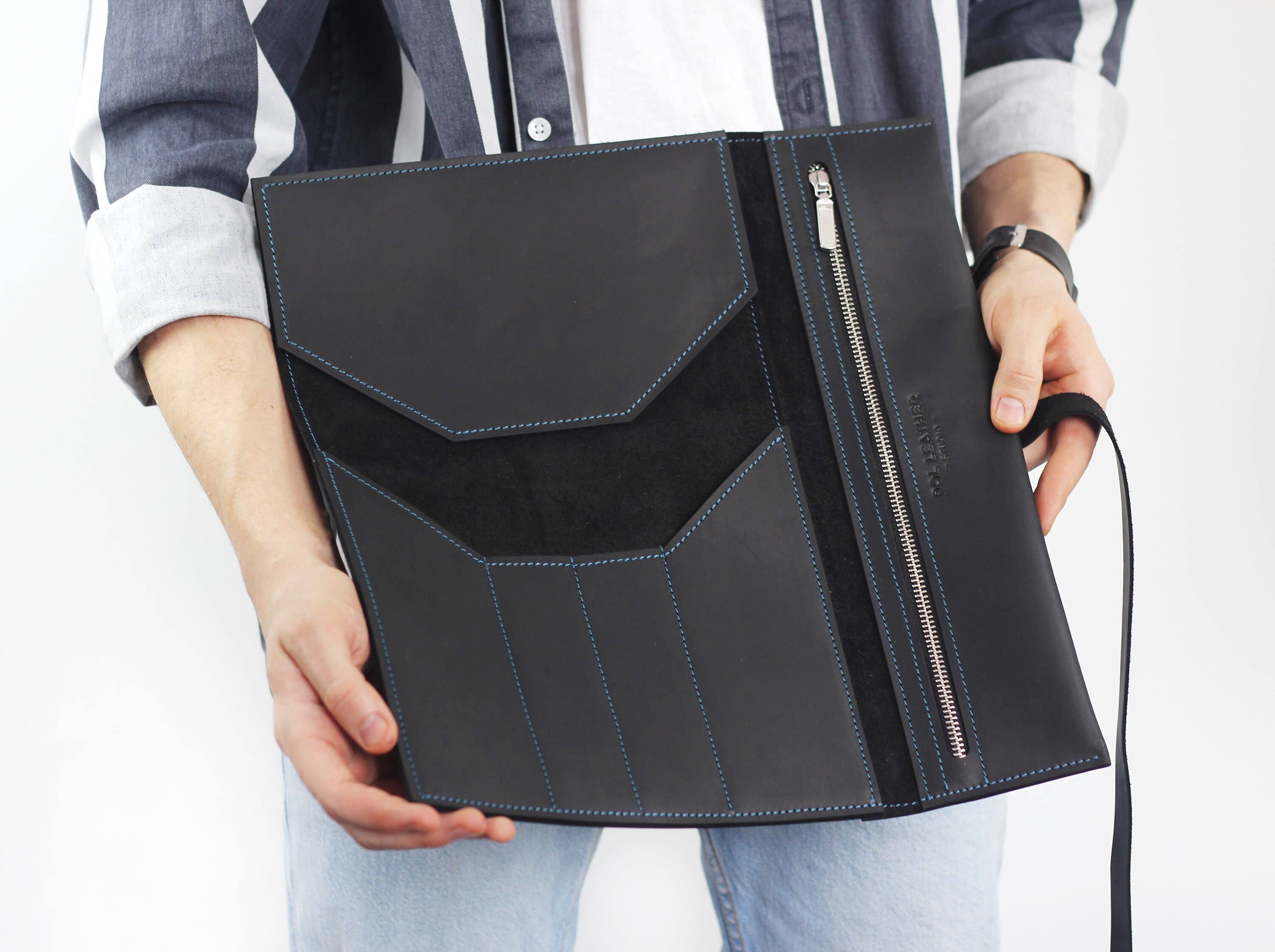 Pol Leather Studio - Wholesale Pencil Case/Pouch - Leather Pencil Roll,  Gift For Painter, Brush Case7