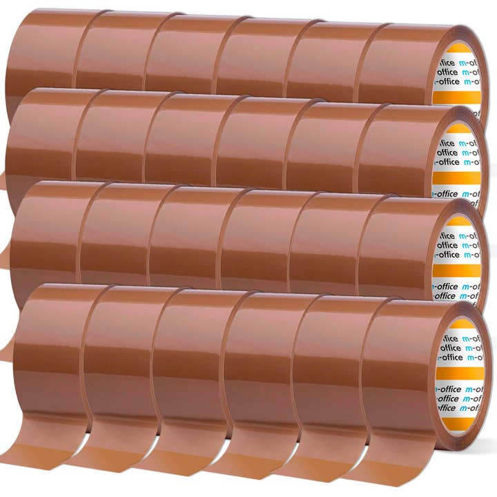 m-office Cinta Adhesiva Marrón Embalaje 48mm x 66m 24und para venta al por mayor de MEDEL OFFICE