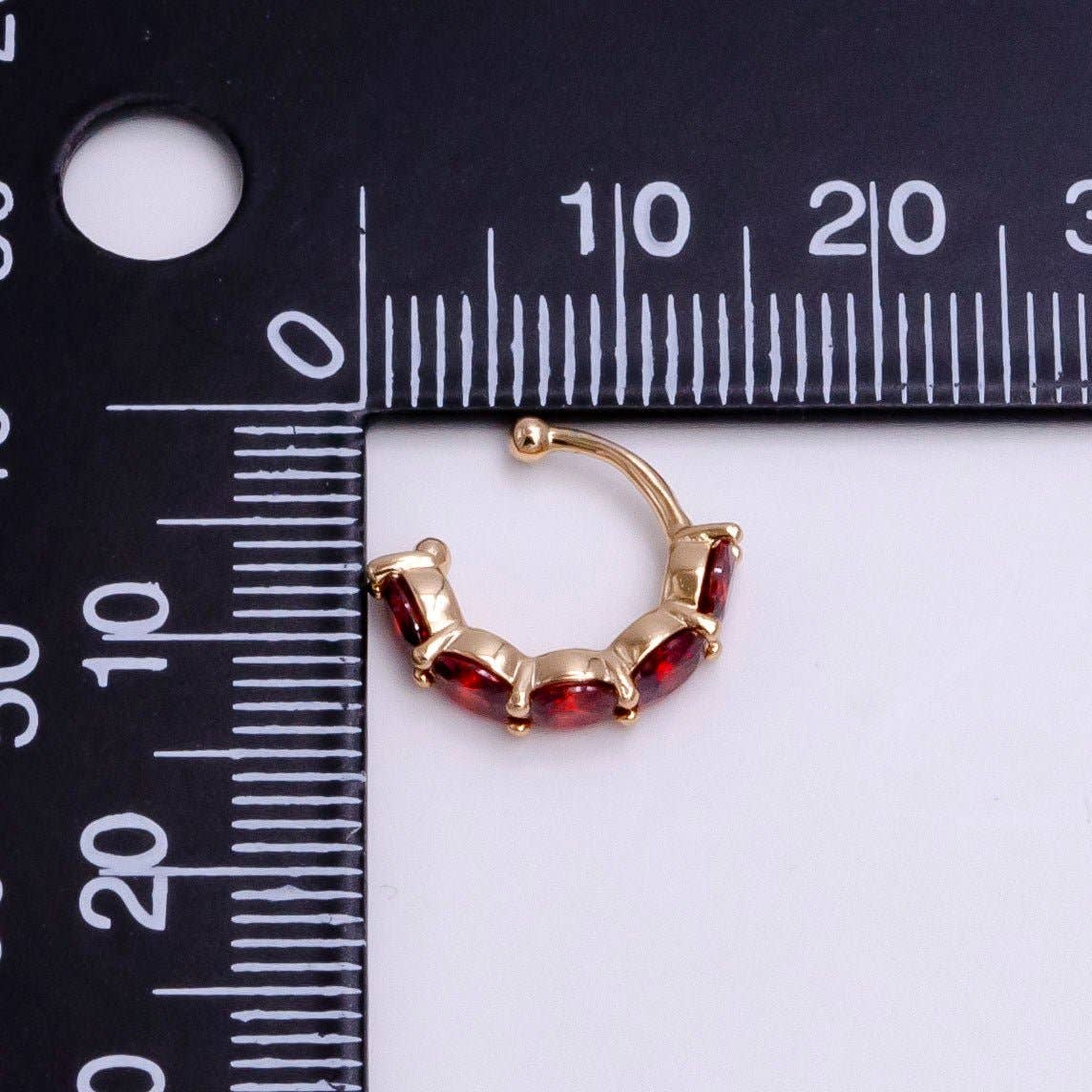 Aim Eternal - Wholesale Cuff/Wrap Earrings - 1x Ear cuff no piercing Gold with 8 Different Color cz, ear cuff, minimalist jewelry conch cuff AI-001~AI-0089