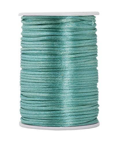 Mandala Crafts - Wholesale Craft Supplies - Mandala Crafts Satin Rattail Cord String from Nylon for Chinese Knot, Macramé, Trim, Jewelry Making33