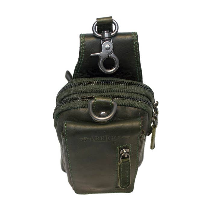 Arrigo - Wholesale Belt Bag - Unisex - Arrigo - Belt Pouch - Fanny Pack - Festival Pouch - Leather25