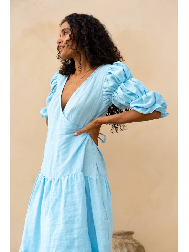 Luna + Sun the Label - Wholesale Dress – Women's - Kalani Wrap Dress4