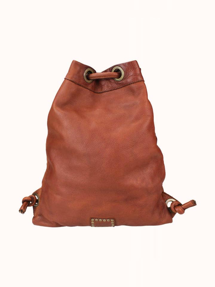 Leren rugzak voor wholesale door Modesto Bertotto