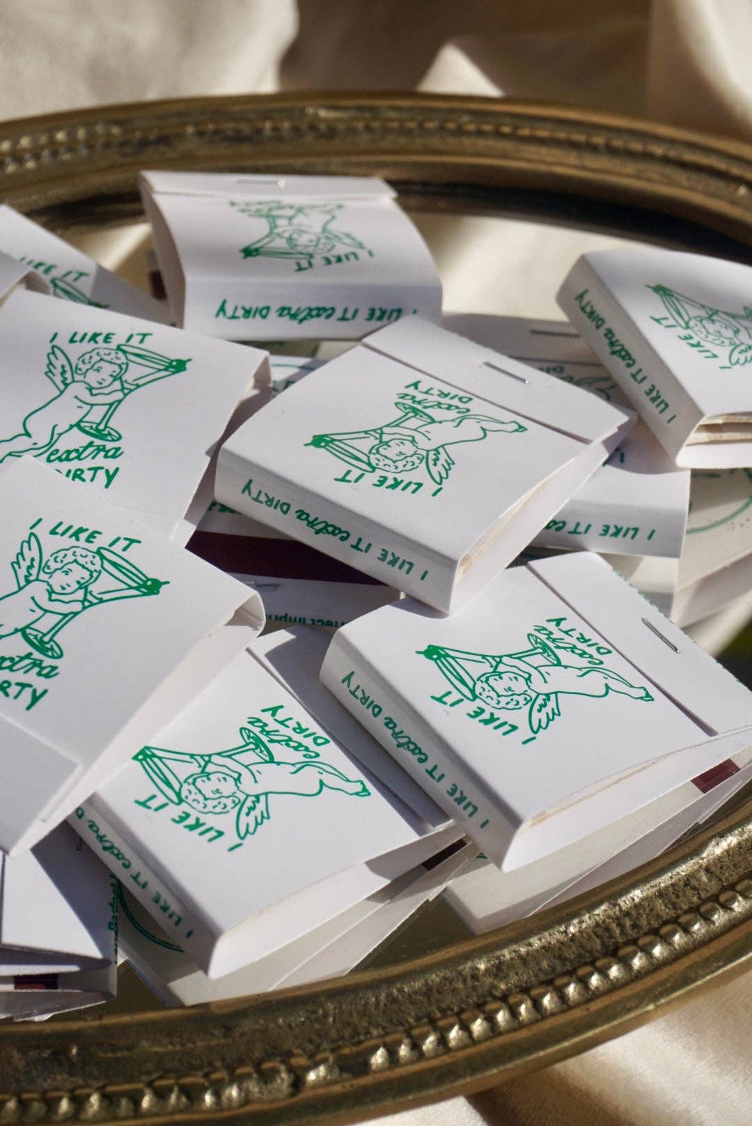 artxnikki - Wholesale Matches - “I Like It Extra Dirty” Cupid Martini Matchbook3