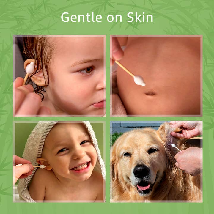 Ibambo - Wholesale Cotton Swab/Q-Tip - Ibambo Bamboo Child Safety Cotton Swabs - 200 Pack 5