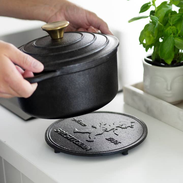 Solstickan Design - Vendita all'ingrosso Sottobicchiere - Sottopentola in ghisa decorativo3