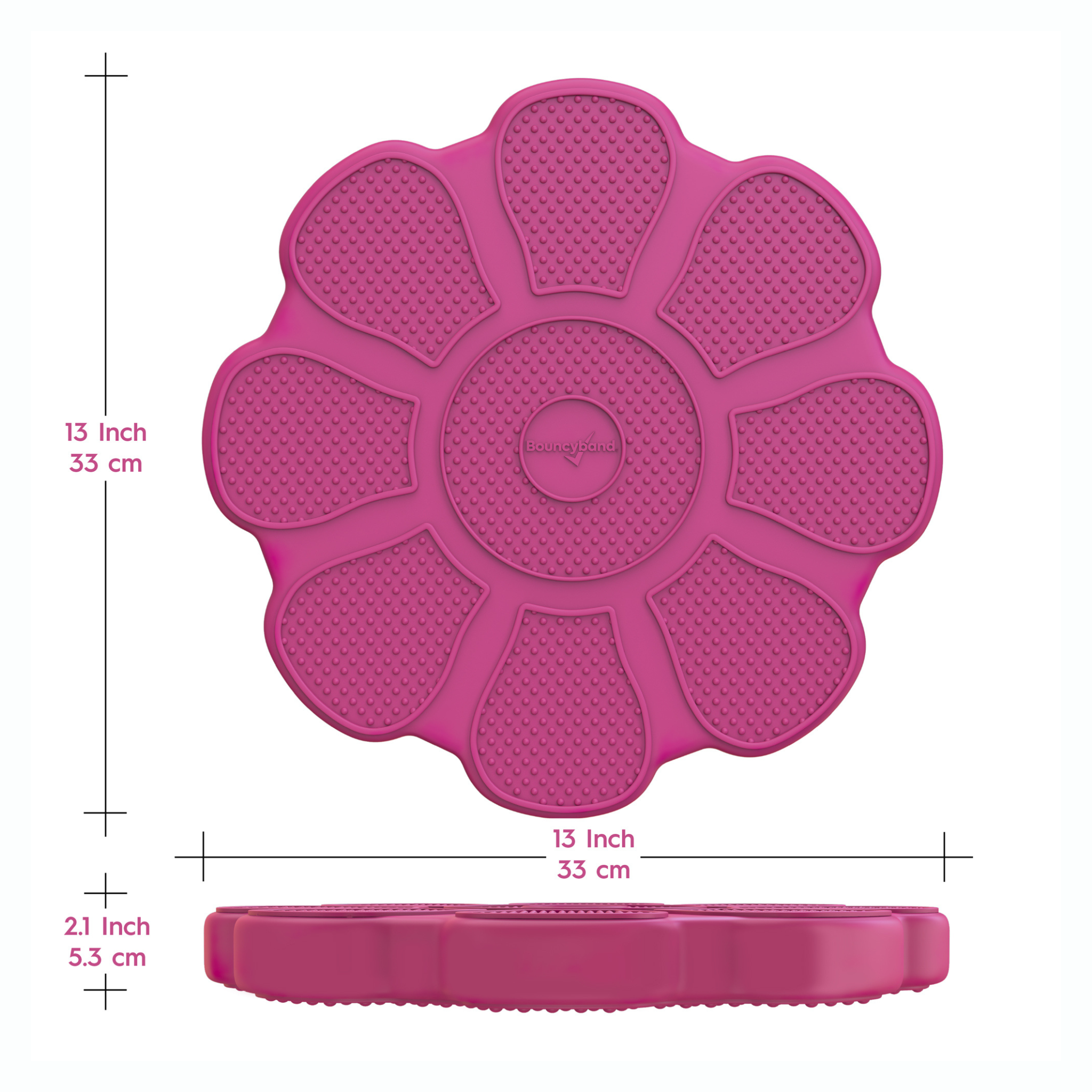 Bouncyband LLC - Wholesale Floor Pillow - Flower Wiggle Seat Sensory Cushion1