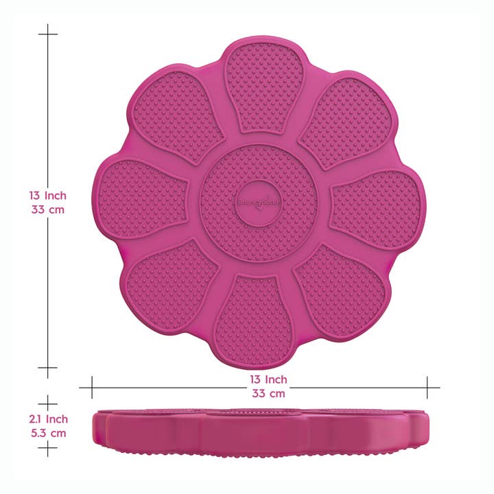 Bouncyband LLC - Wholesale Floor Pillow - Flower Wiggle Seat Sensory Cushion1