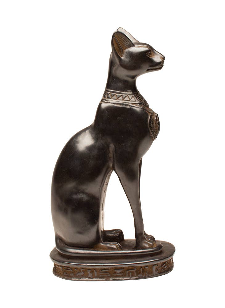 Discoveries, Inc. - Wholesale Decorative Figurine - Bastet Cat Statues - Black - Egyptian Goddess7