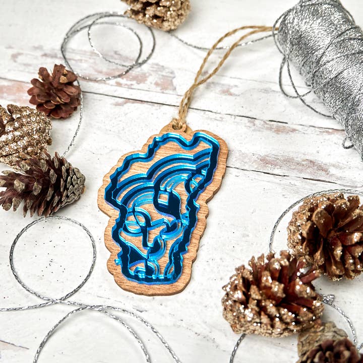 Ornement du lac Tahoe pour la vente par O.S.O. Design Lab