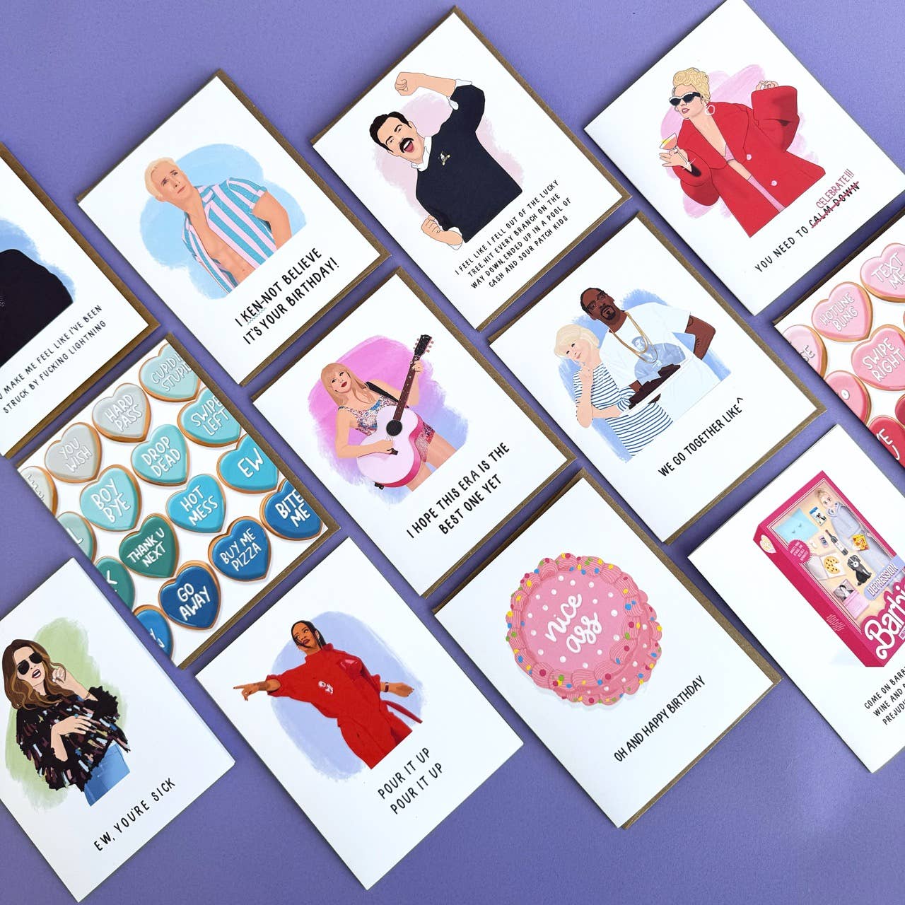 Shop Trimmings - Venta al por mayor Tarjetas de felicitación - Tarjeta de felicitación TS You Need to Calm Down (Celebrate)1