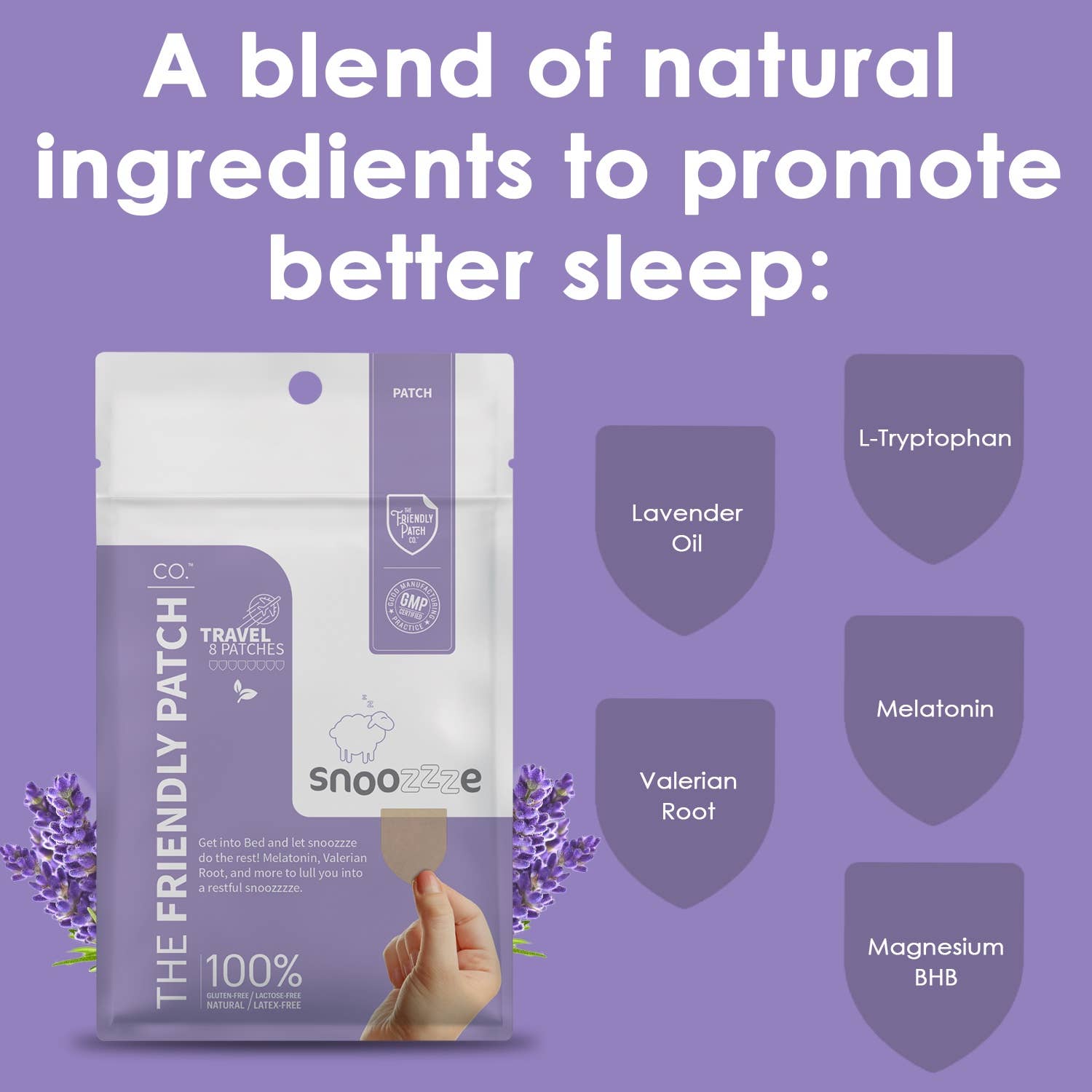 Friendly Patch CO - Wholesale Oral Supplement/Vitamin - Snoozzze Sleep Patch - 28 patches14