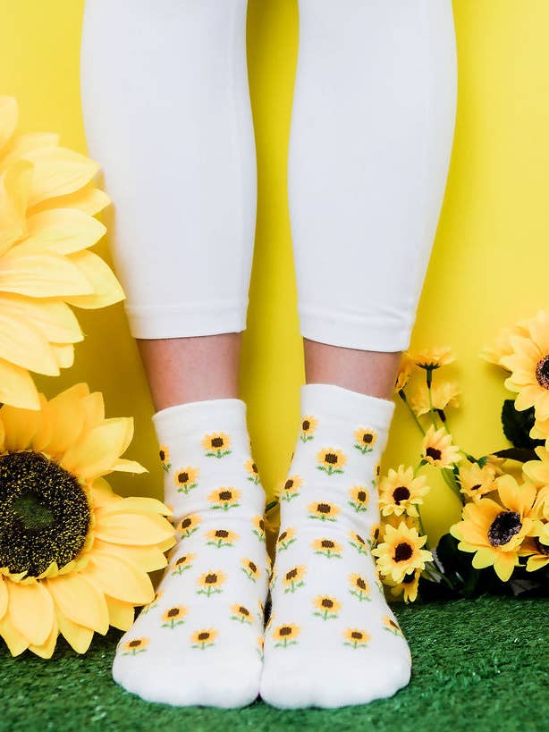 Grippy - Wholesale Socks – Women's - Sunflower11