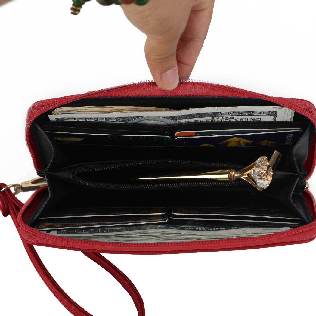 MKF Collection - Wholesale Satchel - Women's - Ruth Vegan Leather Women Satchel Bag with Wallet by Mia K27