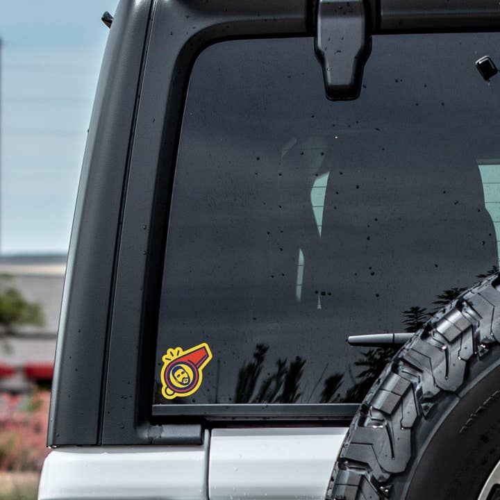 Juju and Moxie - Wholesale Sticker - Whistle Roy Kent Funny Television High Quality Vinyl Sticker3