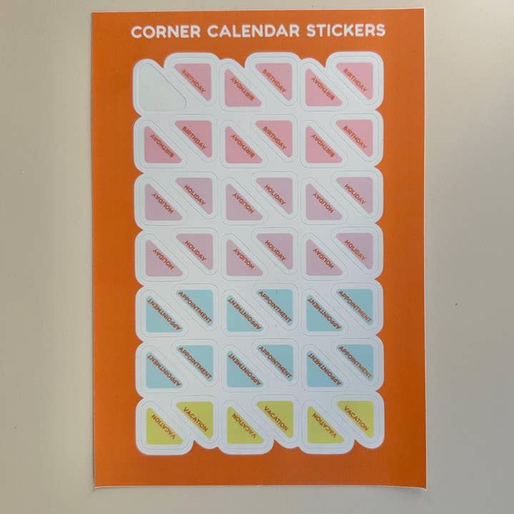 At the Dot Design - Wholesale Sticker - Planner Sticker Set for Calendar & Event Organization2