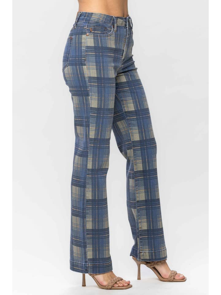 HW Vintage Look Plaid Straight for wholesale on Faire1