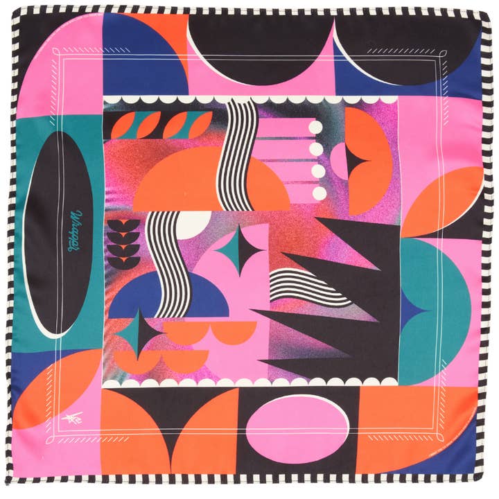 Wrappr - Wholesale Flat Wrap - Chalice | 18" Mulberry Silk Furoshiki Wrap