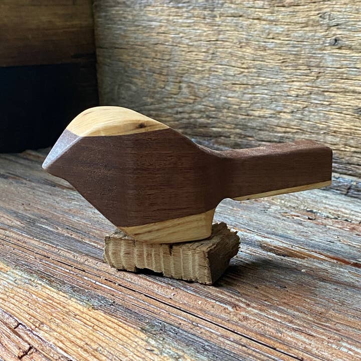 The Haven Woodshop - Wholesale Decorative Tabletop Object - Handcrafted Layered Wooden Birds6
