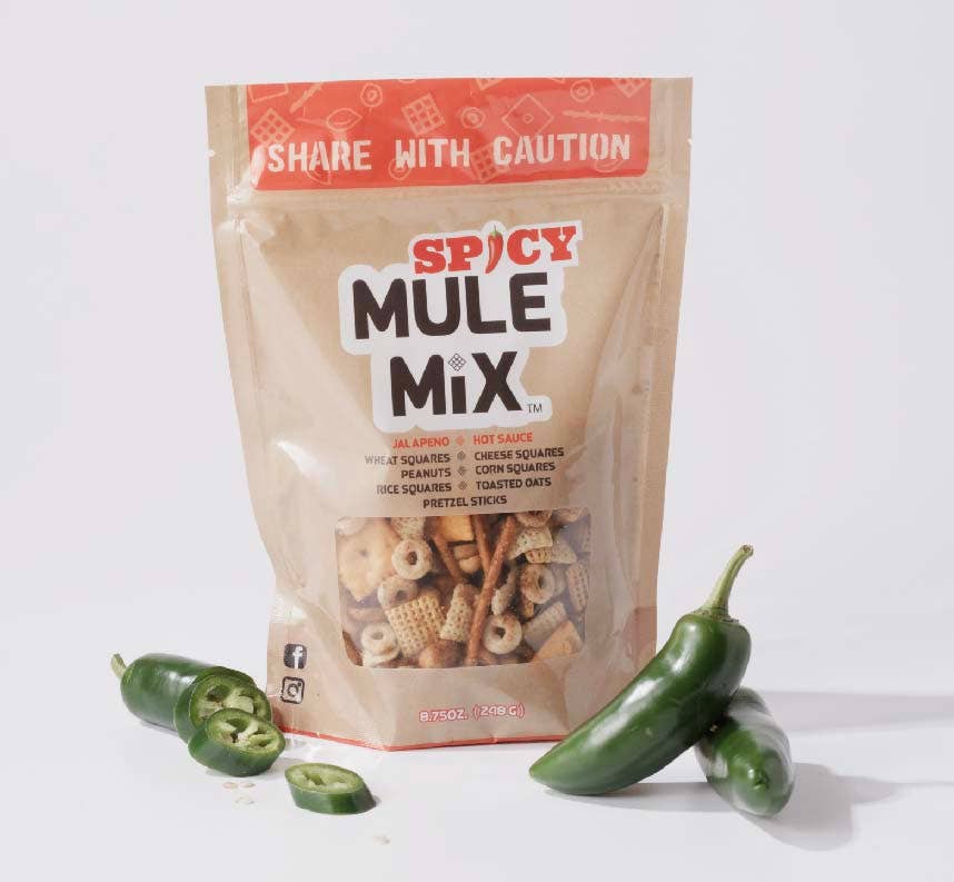 Mule Mix - Wholesale Trail Mix - 8oz. Spicy Mule Mix