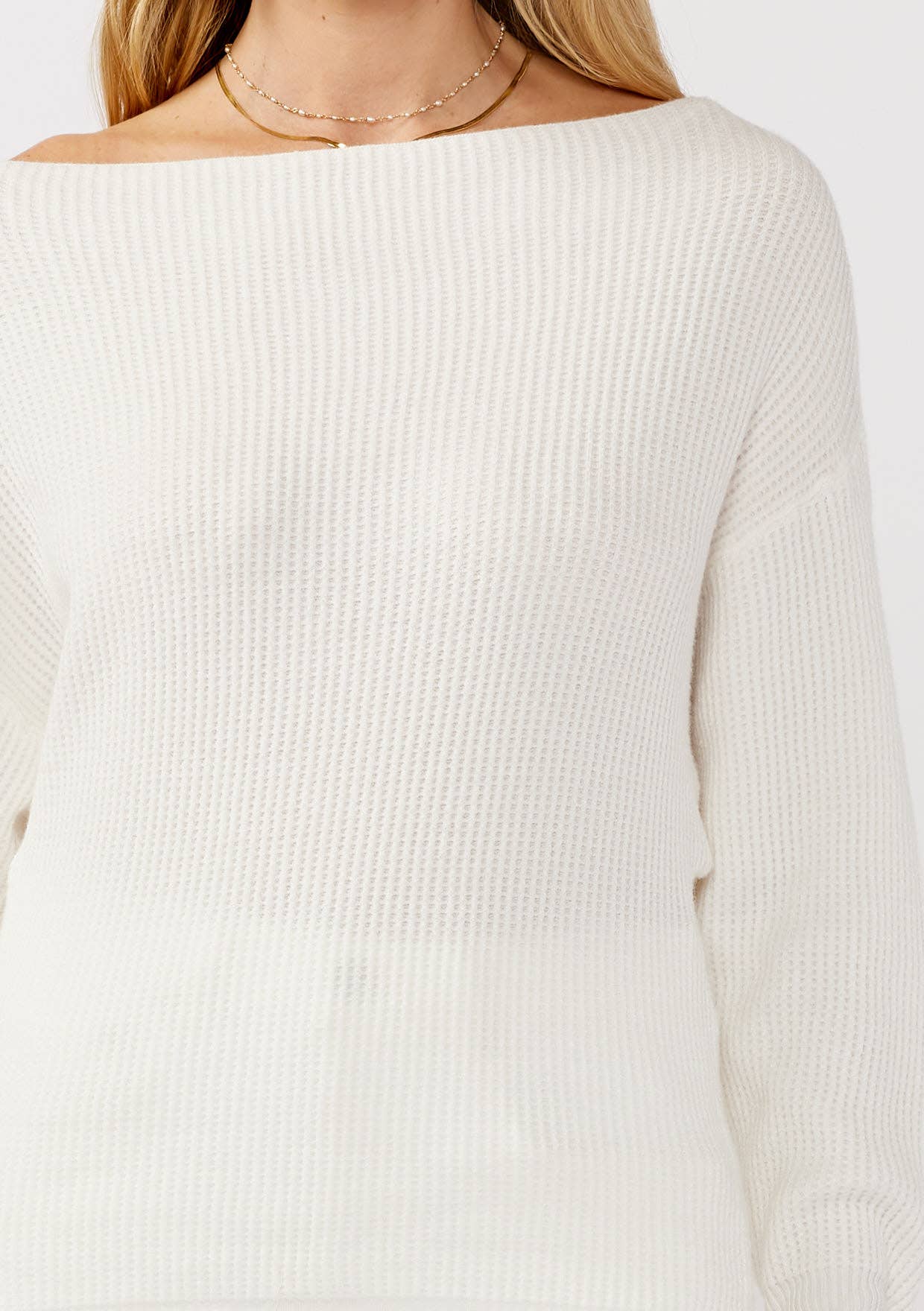 Lovestitch - Vente Pull en maille – femme - Pull en tricot gaufré à manches longues72