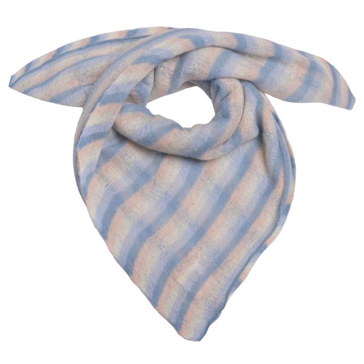 Bandana de Caxemira Liv-cs com Riscas em Frosty por atacado de cute stuff GmbH