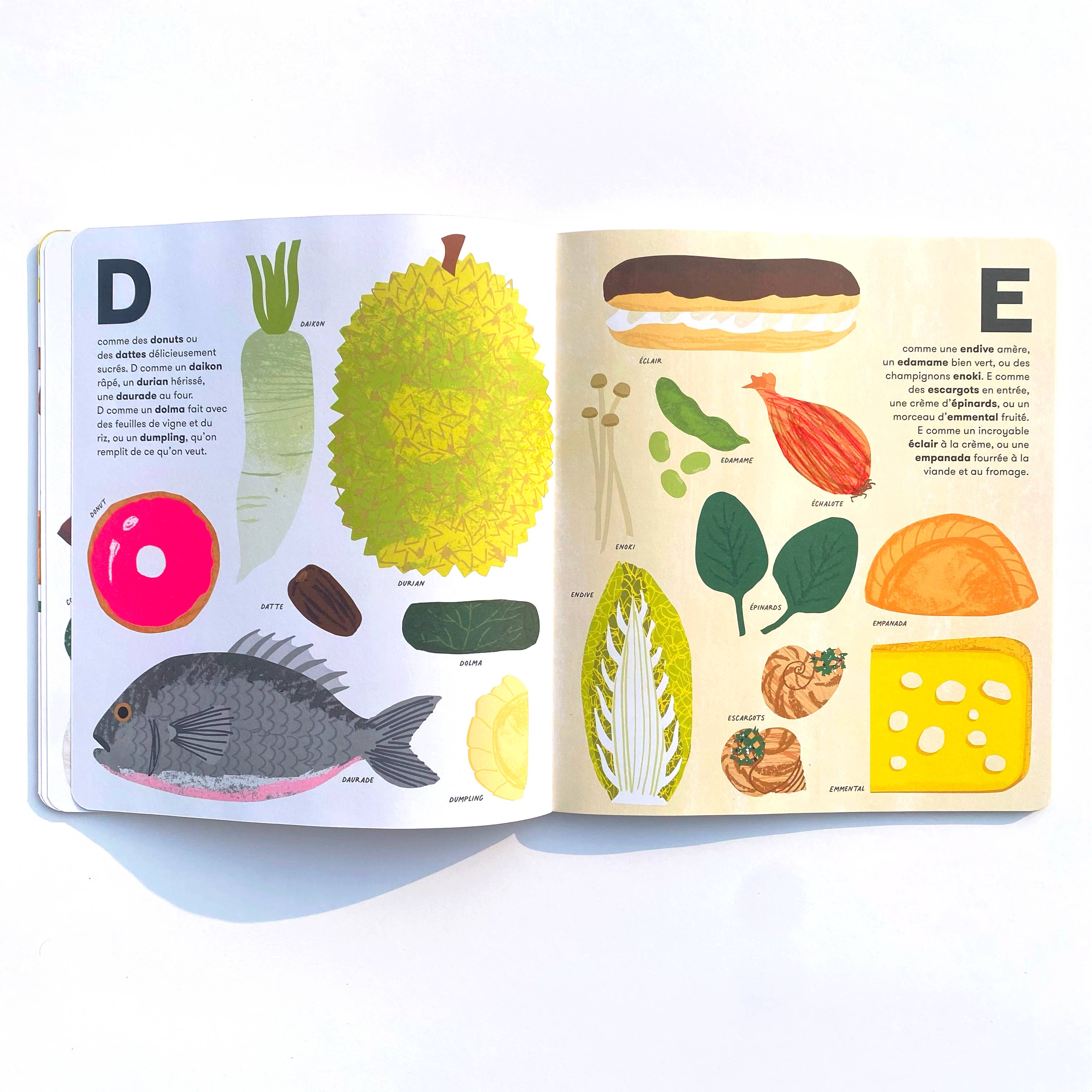 La Partie - Wholesale Preschool Book (3-5) - ABC to eat / Dishes and foods / Cooking / Alphabet3