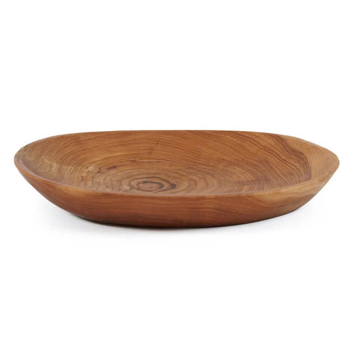 Bazar Bizar Living - Wholesale Decorative Plate/Dish/Bowl - The Teak Root Organic Plate