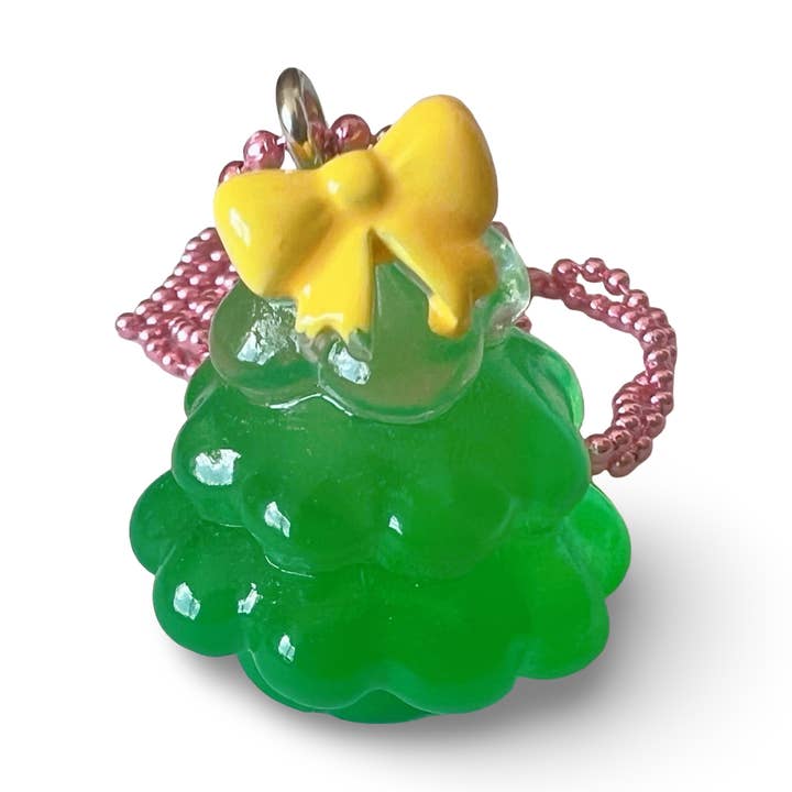 Jelly Tree Halsband – Julutgåva Handgjord Julskärning för wholesale av Pop Cutie Accessories & Gifts