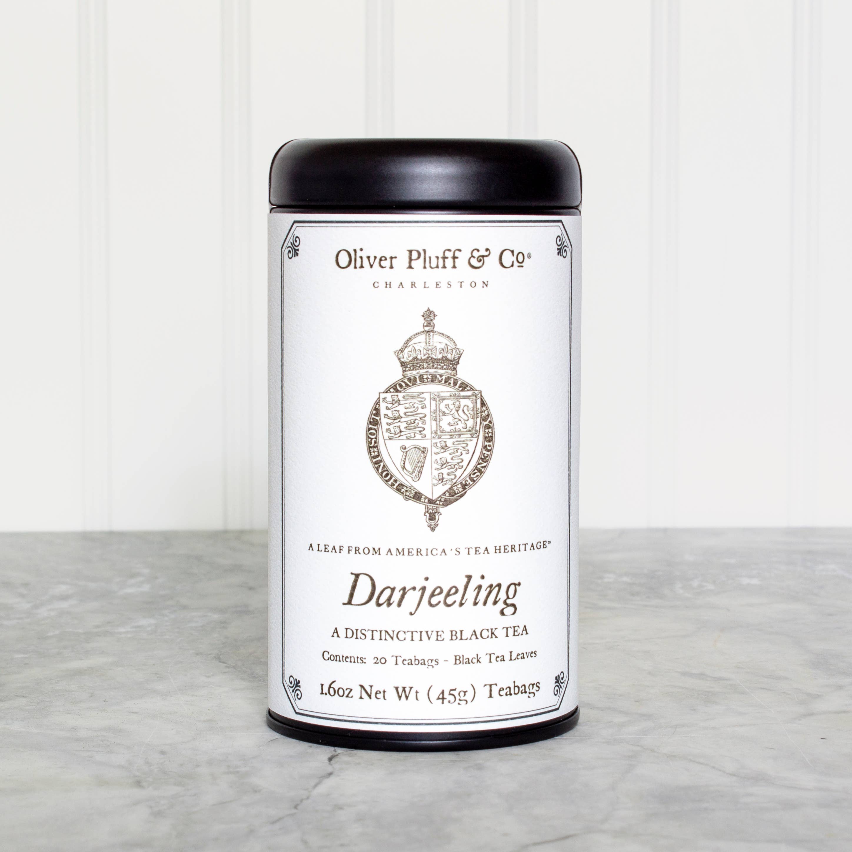 Oliver Pluff & Company - Wholesale Tea Bags - Darjeeling - 20 Teabags in Signature Tea Tin2