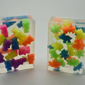 Mini barras de gomas/dinossauros por atacado de Rainbow Sensation