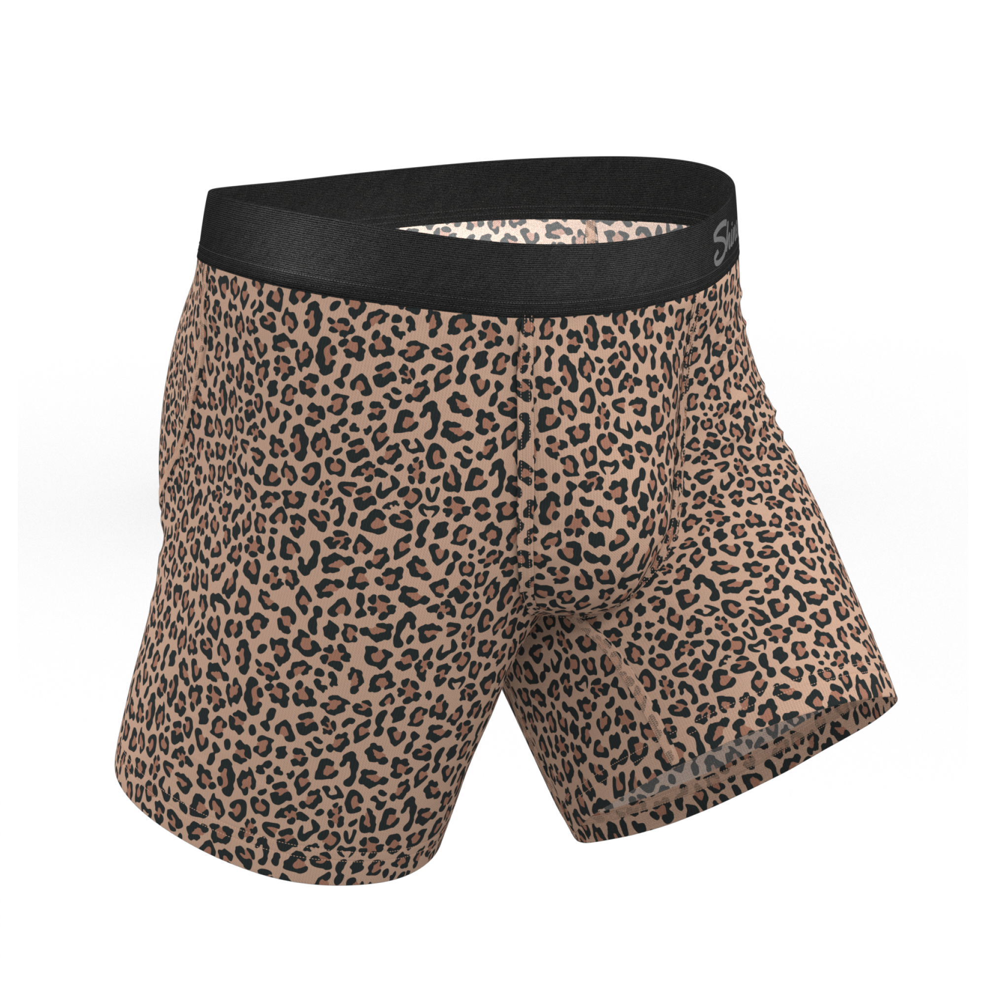 Shinesty, Inc - Vendita all'ingrosso Intimo - Uomo - The Wild Cat | Biancheria intima con stampa leopardata Ball Hammock®2